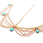 Turquoise Bead Head Chain