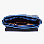 Lino Perros Blue Satchel Sling Bag