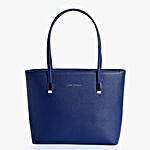 Lino Perros Blue Trendy Tote Bag