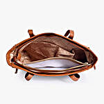 Lino Perros Fancy Tan Tote Handbag