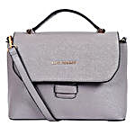 Lino Perros Grey Satchel Handbag