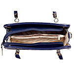 Lino Perros Satchel Handbag Blue