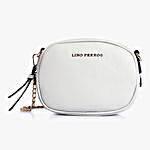 Lino Perros Small White Sling Bag