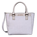 Lino Perros Stylish Grey Tote Handbag