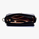 Simple Lino Perros Black Sling Bag