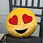 Lovely Hearts Yellow Cushion