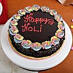 Happy Holi Chocolate Cake Half Kg Eggless