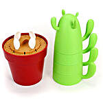 Green Cactus Cup Set