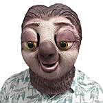 Amazing Sloth Mask