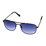 MTV Unisex Blue Rectangular Sunglasses
