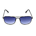 MTV Unisex Blue Rectangular Sunglasses