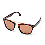 MTV Unisex Demi Brown Wayfarer Sunglasses