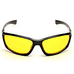 MTV Roadies Ambermatic Unisex Sports Yellow Sunglasses