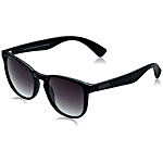 MTV Roadies Black Grey Unisex Full Rim Wayfarer Sunglasses