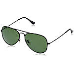 MTV Roadies Green Unisex Aviator Sunglasses