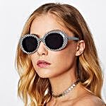 Prishie Checkered Sunglasses For Female