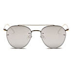 Prishie Elegant Silver Sunglasses For Female