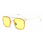 Prishie Tinted Yellow Sunglasses For Female