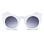 Prishie White Cat Eye Sunglasses For Female