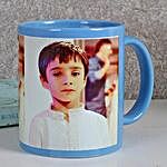 Personalized Blue Ceramic Mug