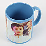 Personalized Blue Ceramic Mug