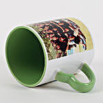 Personalized Green Ceramic Mug