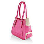 Butterflies Feminine Pink Handbag