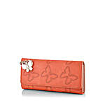 Butterflies Orange Wallet