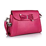 Butterflies Sassy Pink Handbag