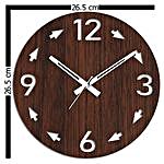 Arrow Special Brown Wall Clock