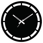 Interesting Black Wall Clock