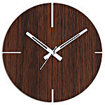 Simple Brown Wall Clock