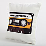 Anniversary Special Personalized Cushion