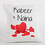 Personalised Couple Love Forever Cushion