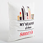 Personalized Cushion For Makeup Queen