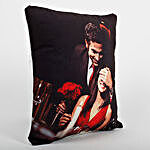 Personalized Red LED Light Cushion