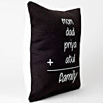 Personalized Family Cushion