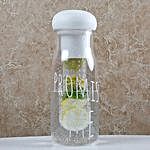 White Fruit Infuser Water Bottle