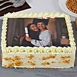 Yummy Butterscotch Photo Cake For Mom 2kg Eggless