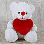 Cuddly White Teddy Bear