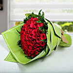 75 Beautiful Red Roses Bunch