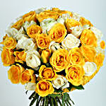 Amazing Yellow Roses Bunch