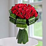 Classy Red Roses Bunch