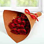 Marvelous Red Roses Bunch
