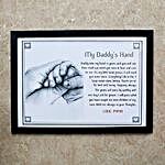 Fathers Day Personalized Black Photo Frame
