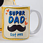 Super Dad Mug And Cushion Combo