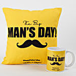 The Big Man Mug And Cushion Combo