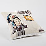 Best Dad Ever Personalized Cushion