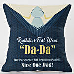 Memorable Personalized Cushion For Fathers Day