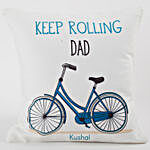 Personalized Cushion For Strong Dad